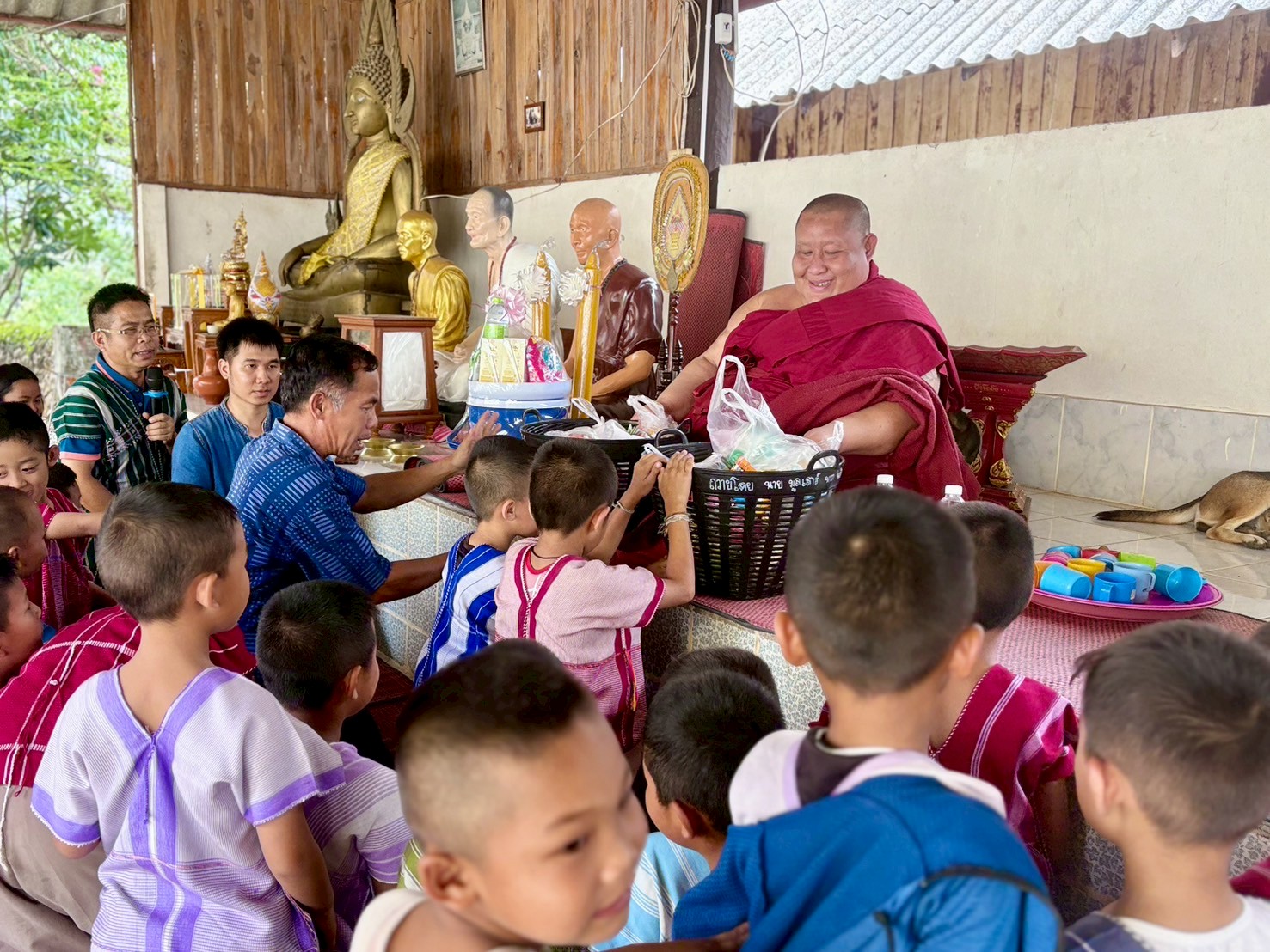 กิจกรรมถวายเทียนพรรษา ณ วัดพระธาตุดอยกวางคำ และวัดดอยตุงซาววา  เนื่องในวันอาสาฬหบูชาและวันเข้าพรรษา ประจำปี 2568